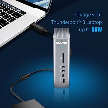 CalDigit TS3 Plus Thunderbolt 3 Dock - 85W Charging, 7X USB 3.1