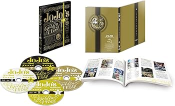 Amazon.co.jp: ジョジョの奇妙な冒険 黄金の風 Blu-rayBOX1(初回仕様版
