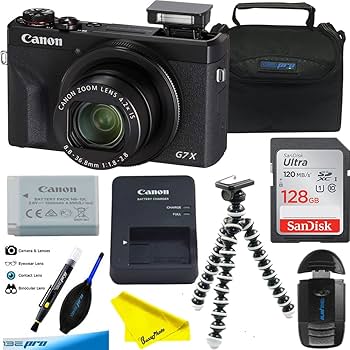 Amazon Canada: Canon PowerShot G7 X Mark III Digital Camera (Black