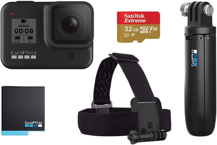 Amazon.com : GoPro HERO8 Black Retail Bundle - Includes HERO8