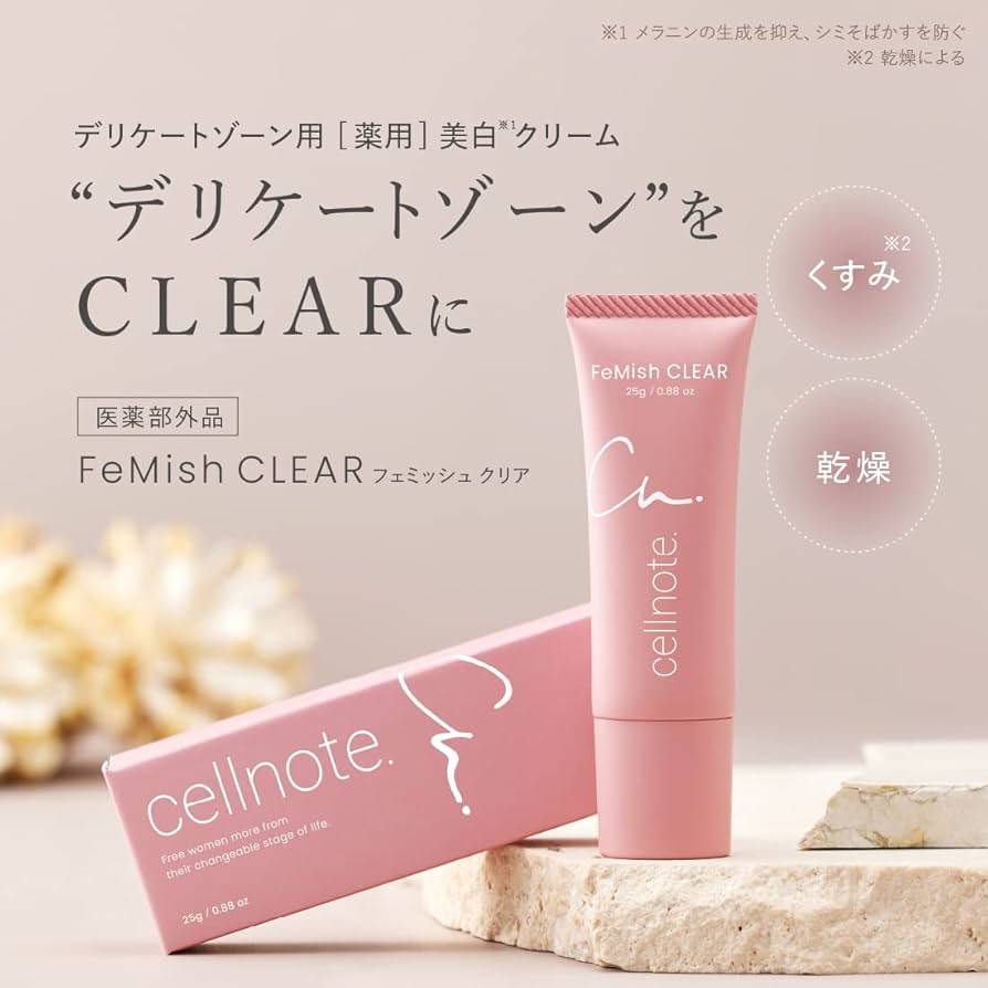 Amazon.co.jp: cellnote セルノート FeMish CLEAR フェミッシュクリア