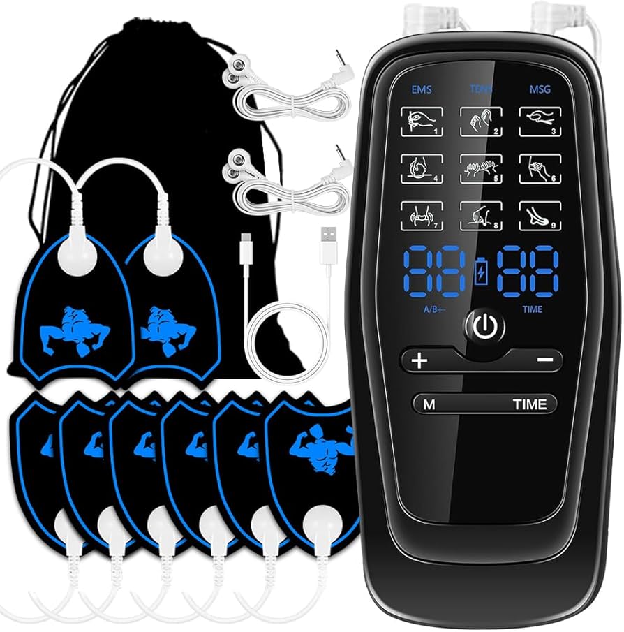 Amazon | YOSINA EMS 全身筋肉刺激 9モード 30階段強度 A/Bデュアル