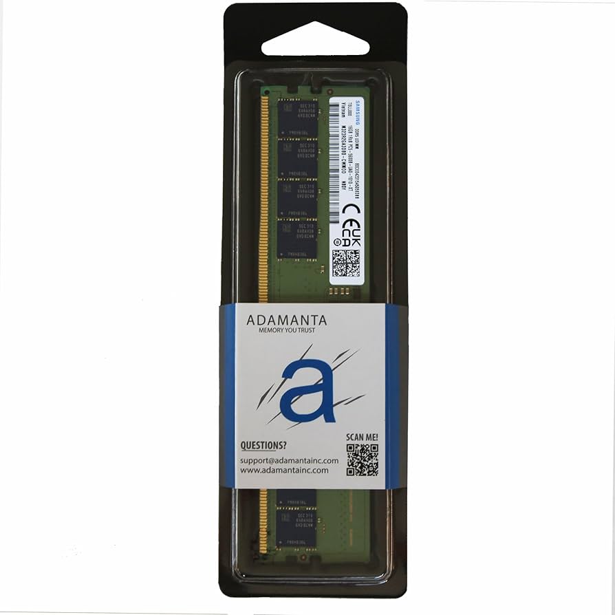 Sam Original 16GB (1x16GB) DDR5 5600MHz (or 4800MHz PC5-38400