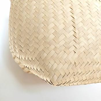 Amazon.co.jp: dosaドーサ かごバッグ パーム チューブハンドル