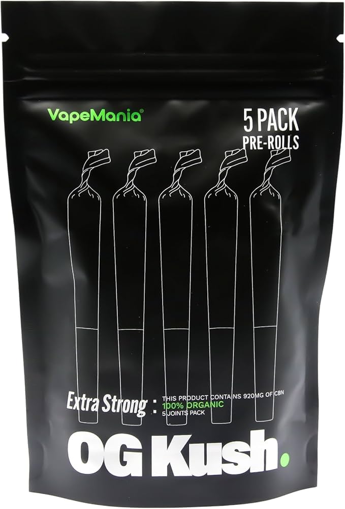 Amazon.co.jp: VapeMania CBN Herb Extra Strong OG KUSH 32.2 mg (920