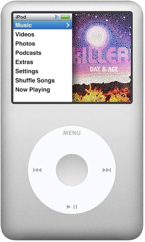 iPod Classic 160GB Silver (Current Model) 160GB Memory MP3 Music