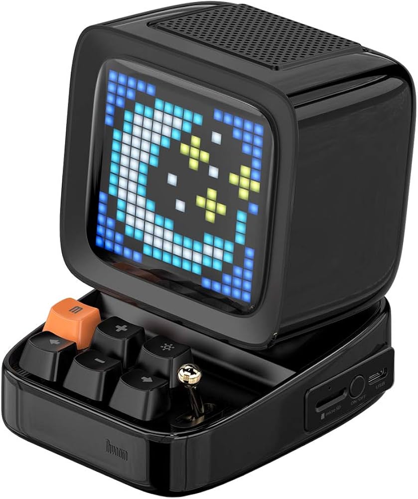 Amazon.co.jp: DIVOOM DITOO PLUS (ブラック) ポータブルスピーカー