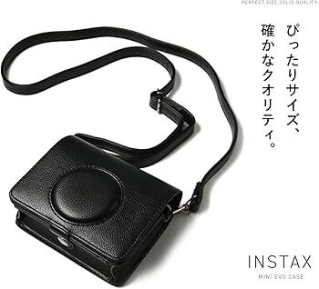 Amazon.co.jp: チェキ用ケース チェキフィルム instax mini evo ケース