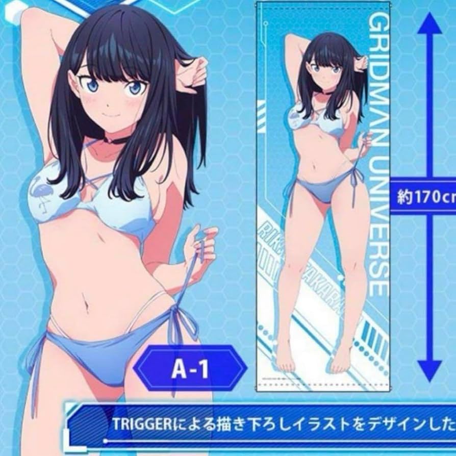 Amazon.co.jp: どこプラ 宝多六花 A賞 A-1 ロングタペストリー 水着