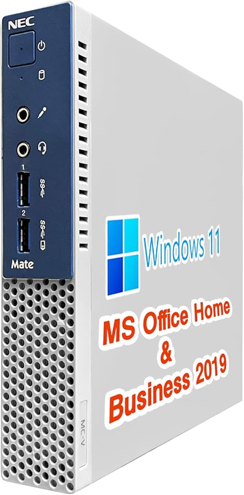Amazon.co.jp: 【整備済み品】NEC ミニPC MC-1 / Win 11 Pro/MS Office