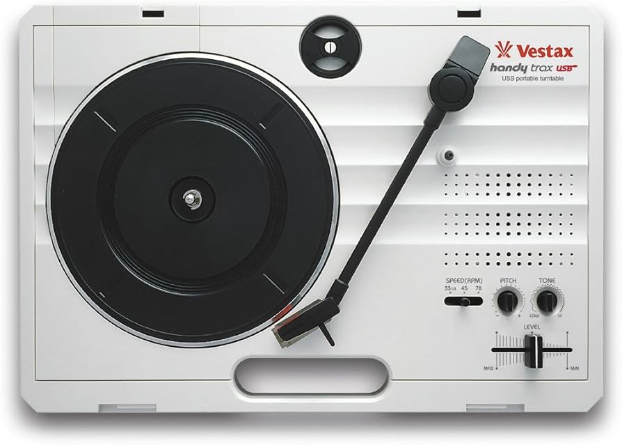 Amazon.com: Vestax Handytrax USB Portable Turntable w/USB - New
