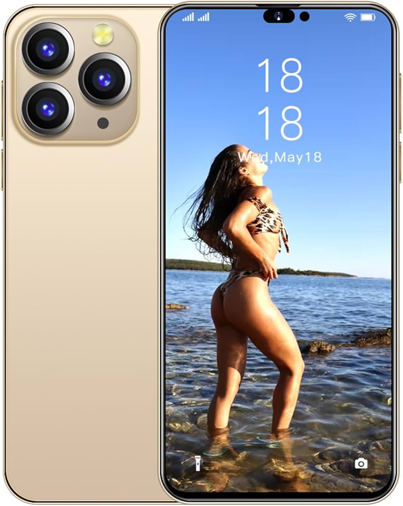 Amazon | I14 Promax スマートフォン2GB+16GB 携帯電話 6.3インチ HD大