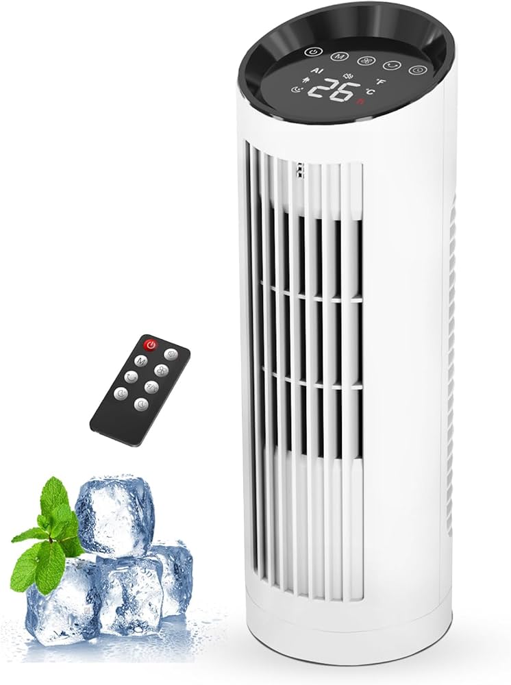 Amazon | タワーファン 扇風機 羽なし 【2025夏新型・AI自動風