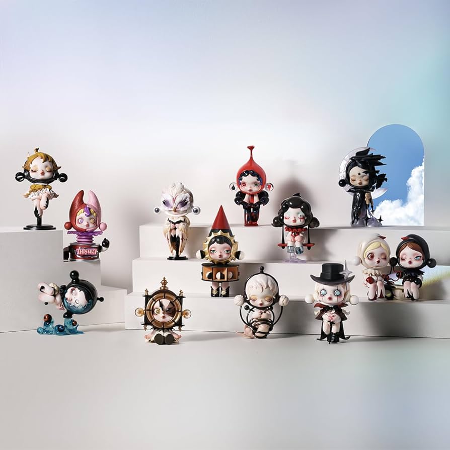 Amazon.com: POP MART SKULLPANDA Image of Reality Series Figures