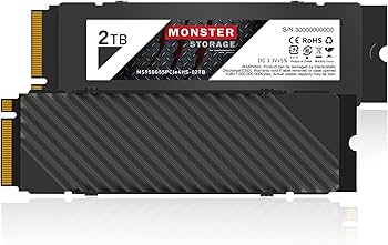 Amazon | Monster Storage NVMe 2TB SSD PCIe Gen 4×4 最大読込: 5,000
