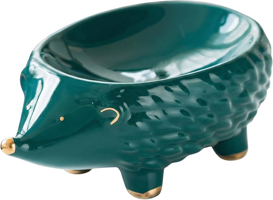 Amazon｜[Queen-b] 石鹸置き ハリネズミ ソープ ディッシュ 石鹸