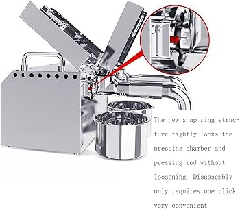 Amazon | オイルプレスマシン 油搾り機 低温圧搾/高温圧搾 家庭用/業務