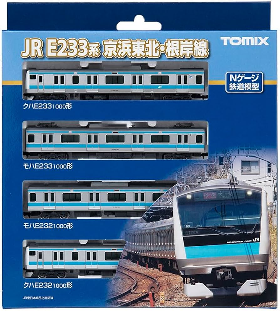 Amazon.com: TOMIX 98553 N Gauge JR E233 1000 Series Keihin-Tohoku