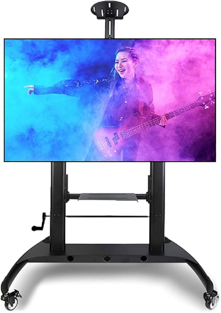 Amazon.co.jp: BESSTER大型テレビスタンド キャスター付きテレビ台 50