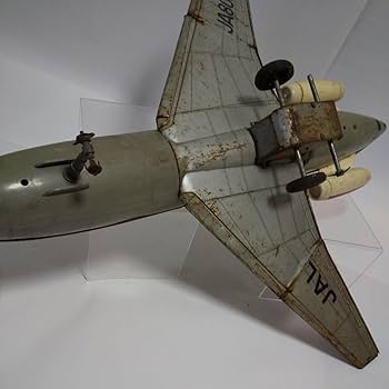 Amazon.co.jp: レトロ 当時物 古い玩具店 日本航空JA8001 JAL