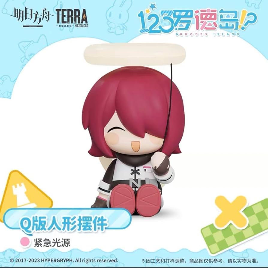 Amazon.co.jp: アークナイツ エクシア フィギュアライト 123ロドス