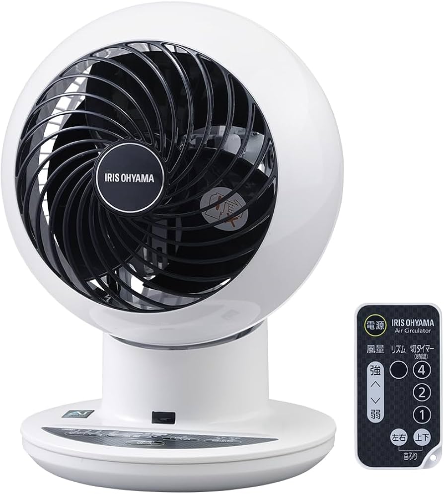 Amazon | アイリスオーヤマ サーキュレーター 扇風機 AI操作 18畳 上下