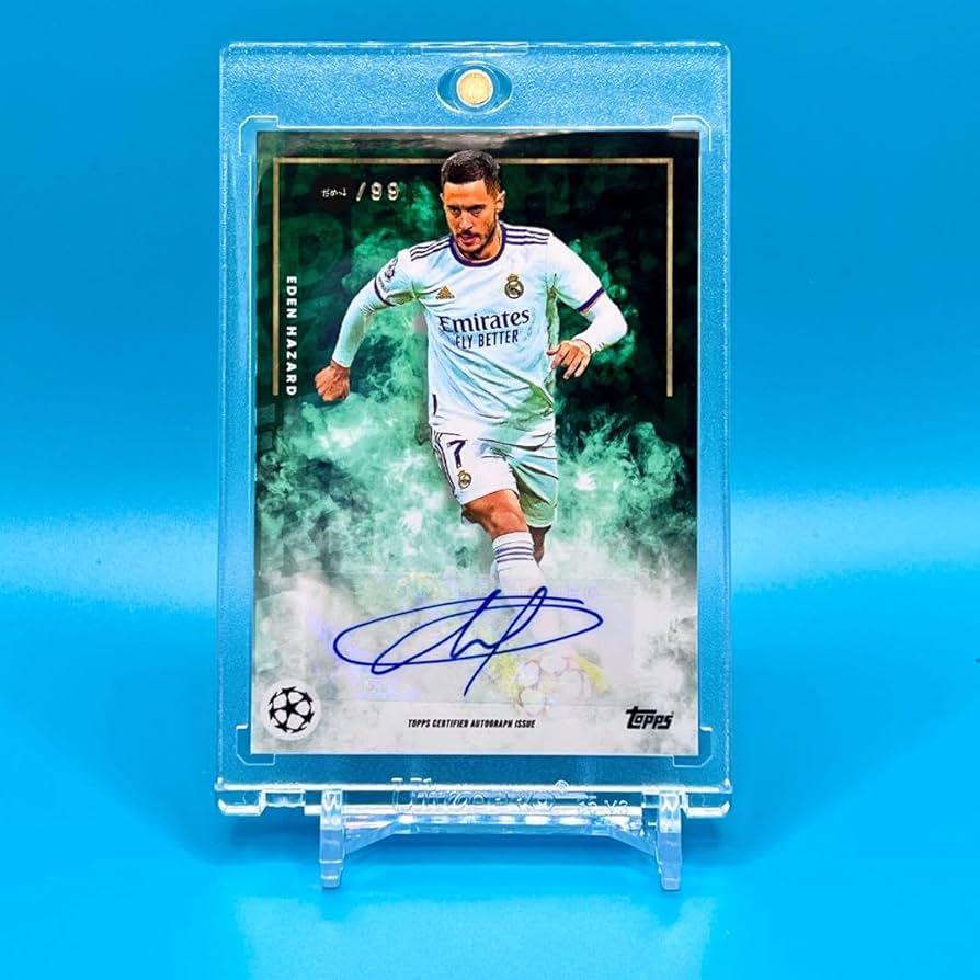 Amazon.co.jp: Topps Eden Hazard Hazard Hand Signed Cards World