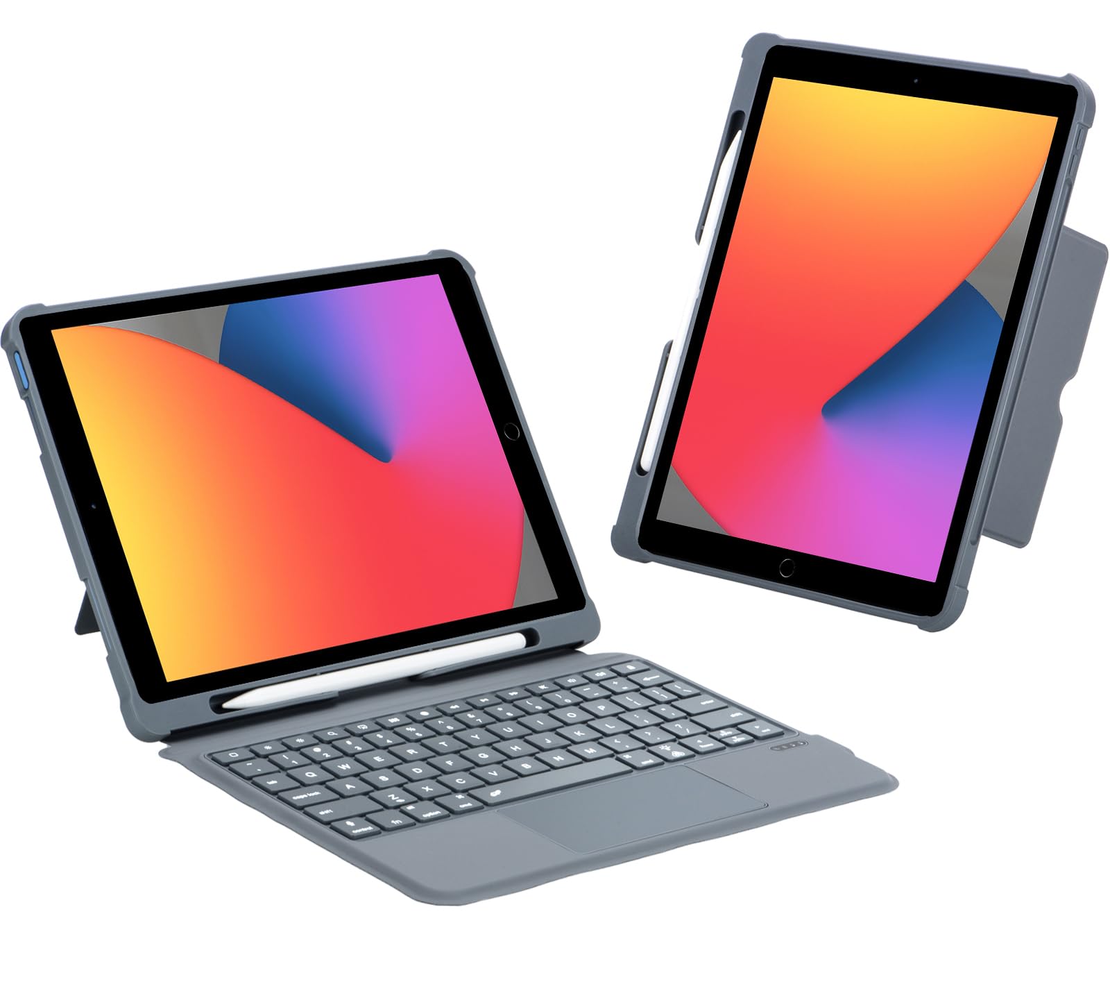 Amazon | iPad10.2 キーボードケース 磁気吸着 iPad第7/8/9世代/Air3