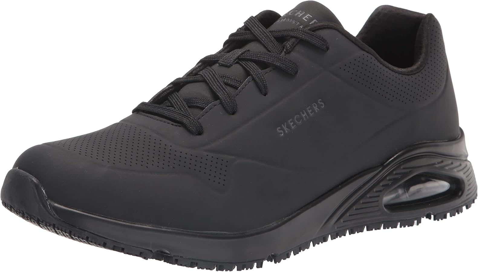 Amazon.com | Skechers Men's Skechers Work 200054 P, Black, 7