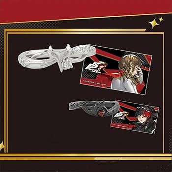 Amazon.co.jp: ペルソナ5 指輪 カップル ジョーカー 明智吾郎 リング