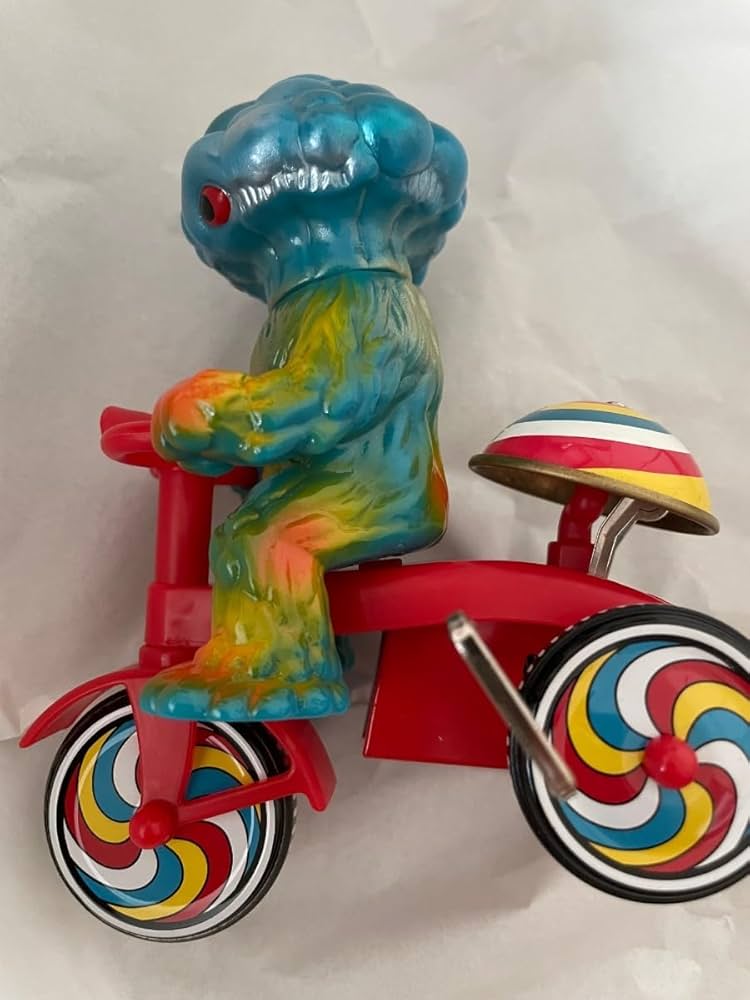 Amazon.co.jp: M1号 マタンゴ三輪車 水色 ソフビ フィギュア 東宝怪獣