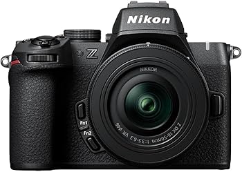 Amazon.com : Nikon Z50II Mirrorless Camera 4K DX Body with 2 Lens