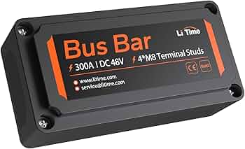 Amazon | LiTime 300A バスバーターミナルブロック DC 12V-48V 高耐久