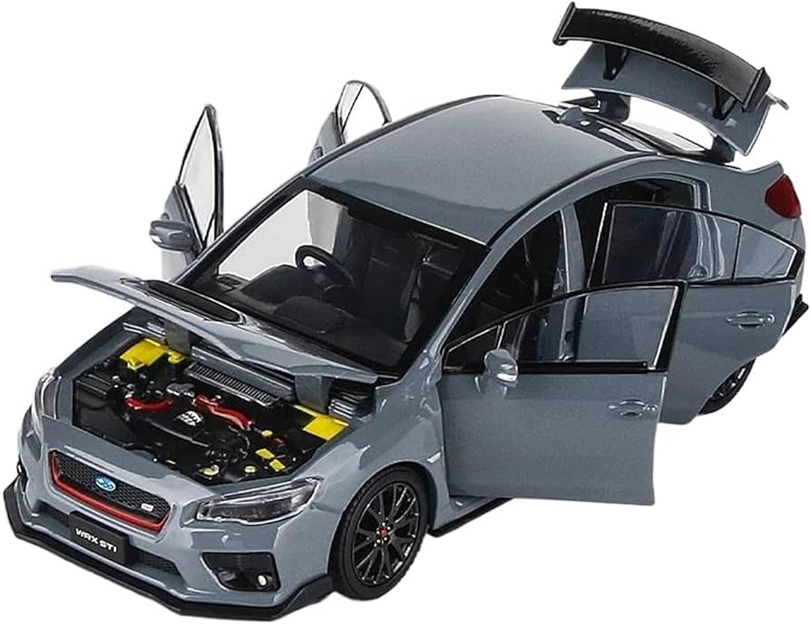 Amazon | ミニカー スケールモデルカー 1/32 スバル WRX STI 合金