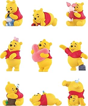 Amazon.co.jp: 52TOYS BLINDBOX ディズニー のんびりプーさん 8個入り