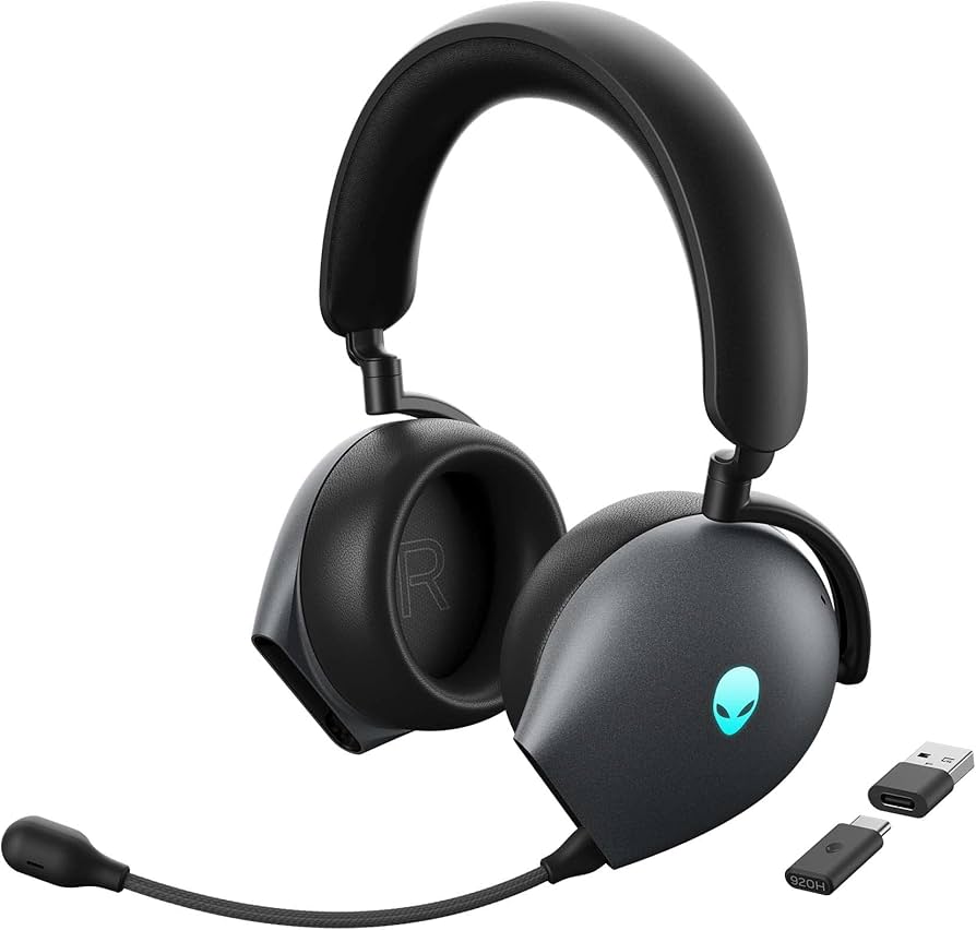 Amazon.com: Alienware AW920H Tri-Mode Wireless Gaming Headset