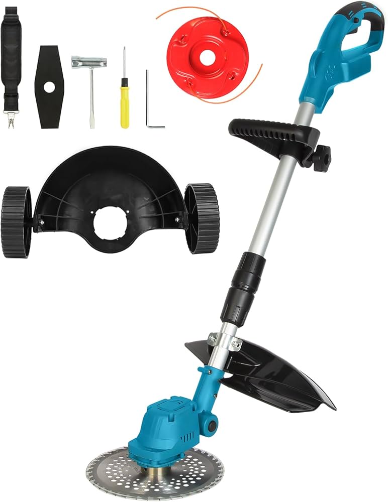 Amazon.co.jp: Gakkiti 充電式草刈り機18V 伸縮式 コードレス 電動刈