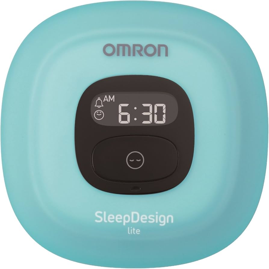 Amazon | OMRON ねむり時間計 Sleep Design lite ブルー HSL-001-B