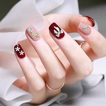 Amazon.co.jp: ネイルパーツ スタッズ 3D 立体 可愛い おしゃれ リボン