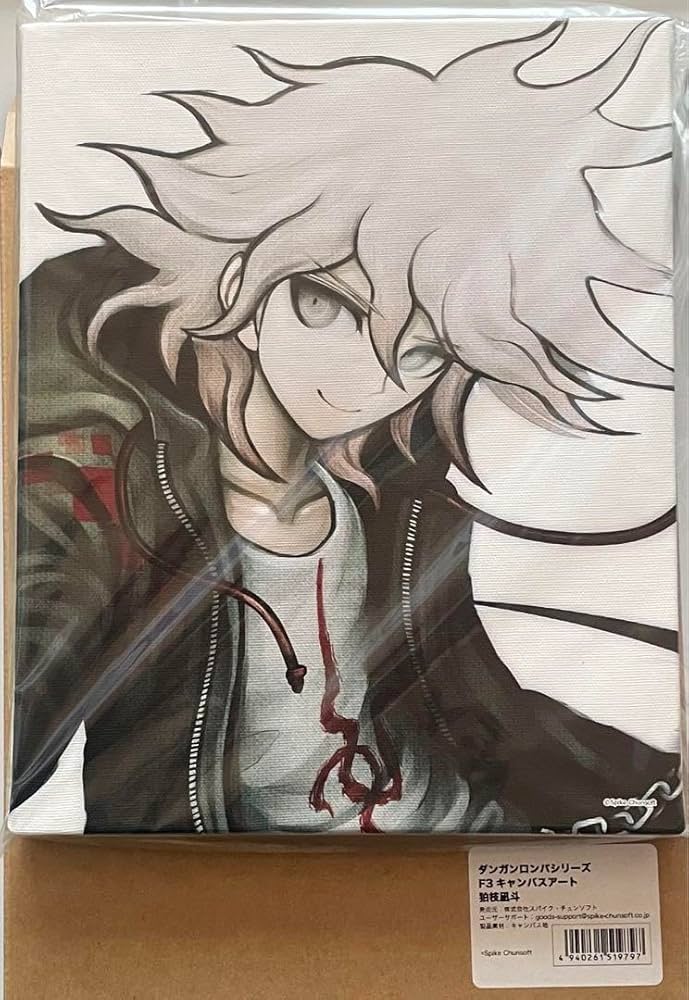 Amazon.co.jp: ダンガン ロンパ 完全受注生産 狛枝 凪斗 F3 キャンバス