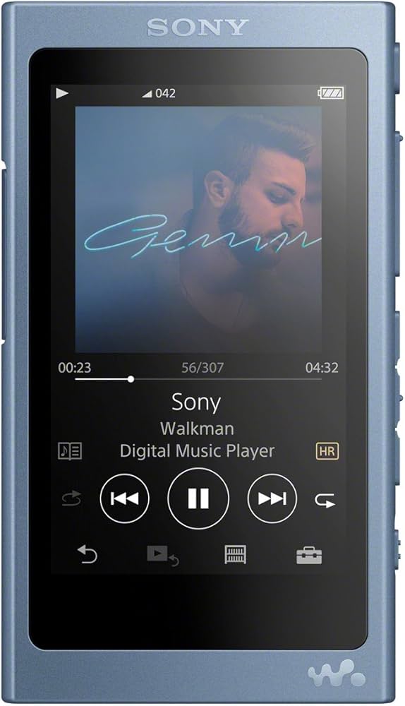 Sony NW-A45/L Walkman with Hi-Res Audio, Moonlit Blue (2018 Model