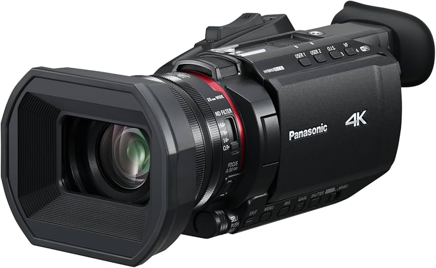 Amazon.com : Panasonic X1600 4K Camcorder for Directors, Wide