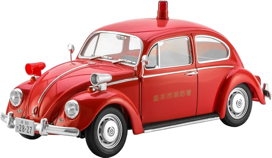 Hasegawa Volkswagen Beetle Fire Brigade Scale 1:24 620779-1/24