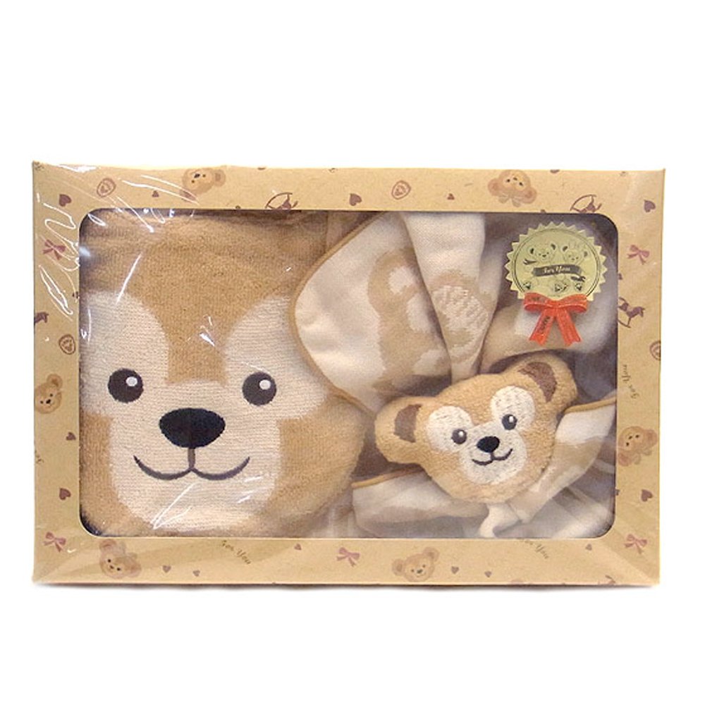 Amazon | ダッフィー ギフトセット（スタイ、ガーゼハンカチ×2枚