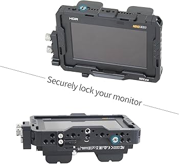 Amazon | Blackmagic Video Assist 5インチ 12G / 3G用モニターケージ