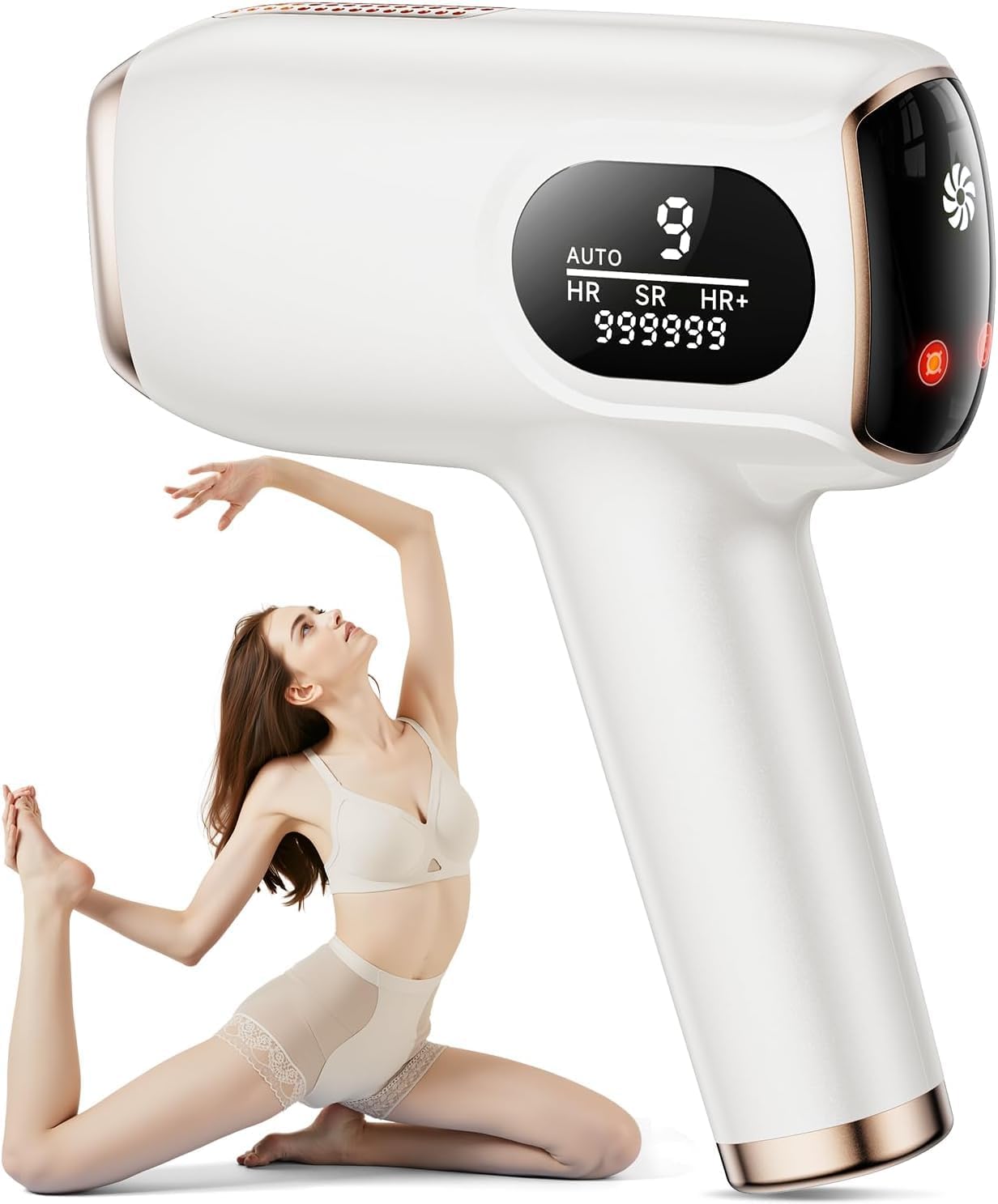 Amazon | 脱毛器【サロン級IPL光技術/刺激レス】VIO対応 髭 家庭用 顔