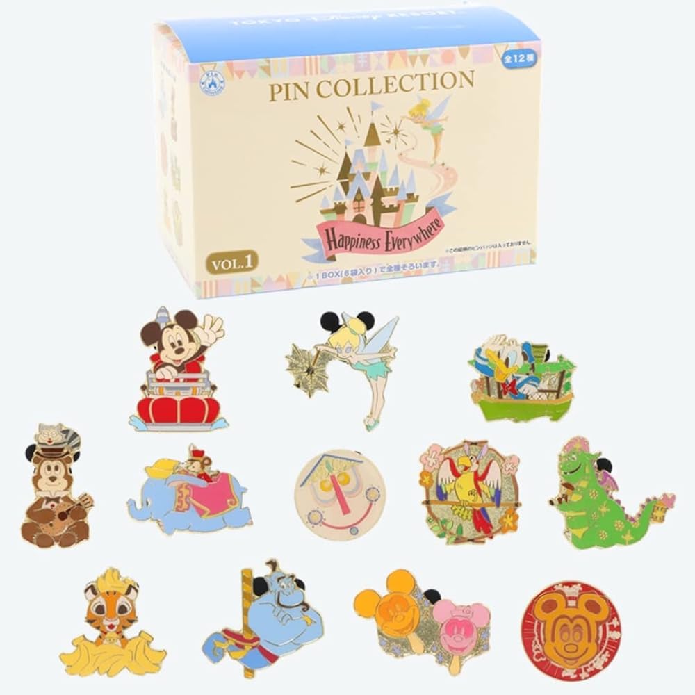 ディズニー Disney ピンバッジ 200個以上 まとめ売り ディズニー