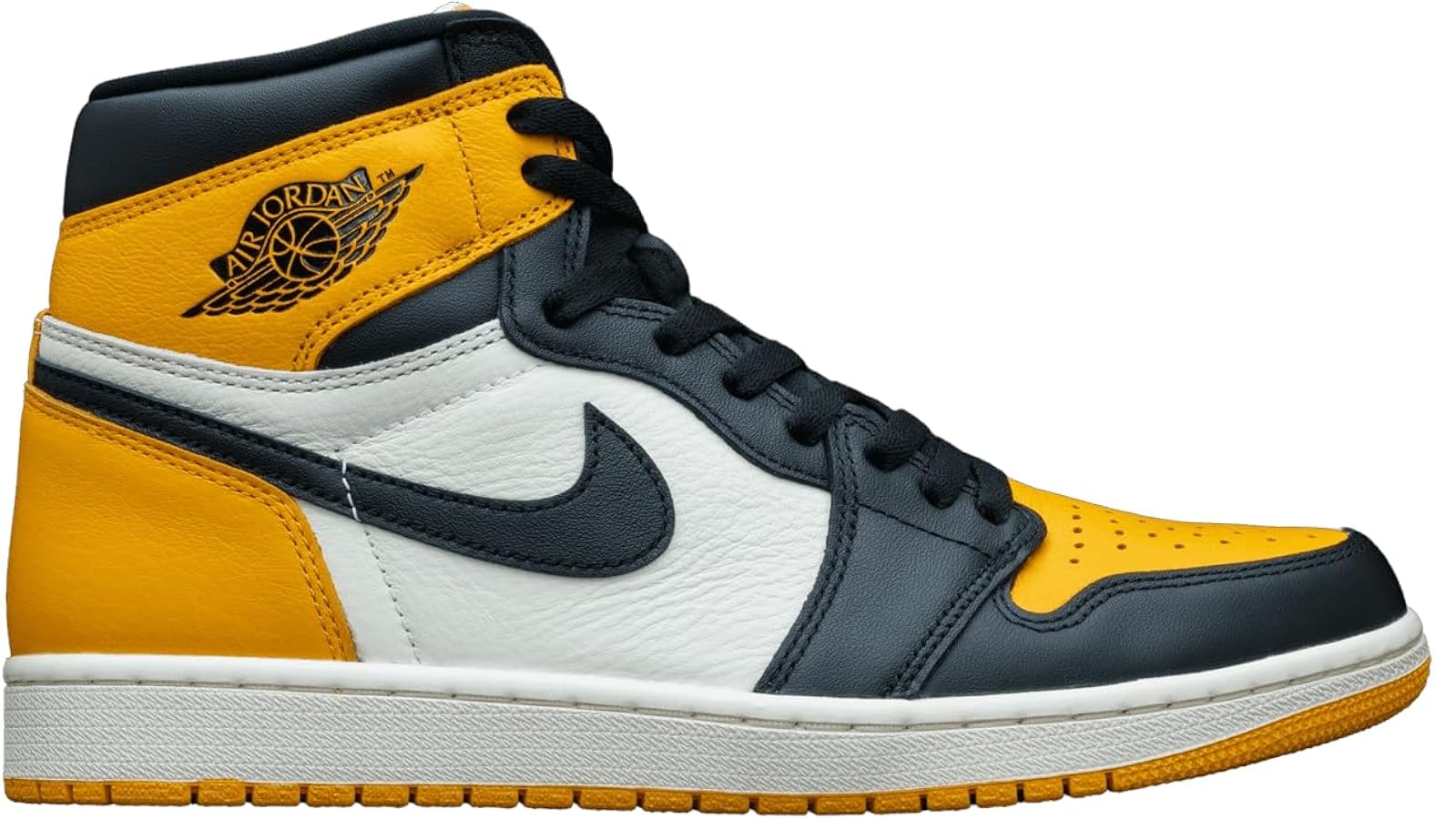 Amazon.com | Jordan Mens Air 1 High OG 555088 711 Taxi - Size 10