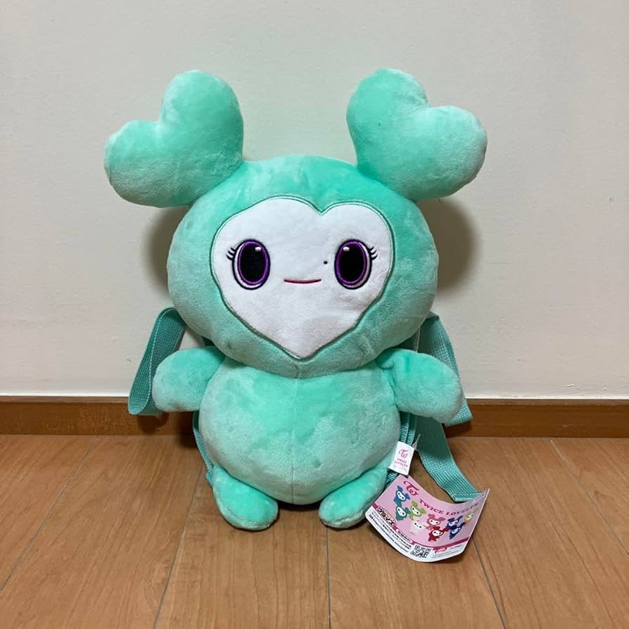 Amazon.co.jp: twice gigo LOVERYS ミナ ぬいぐるみリュック : おもちゃ