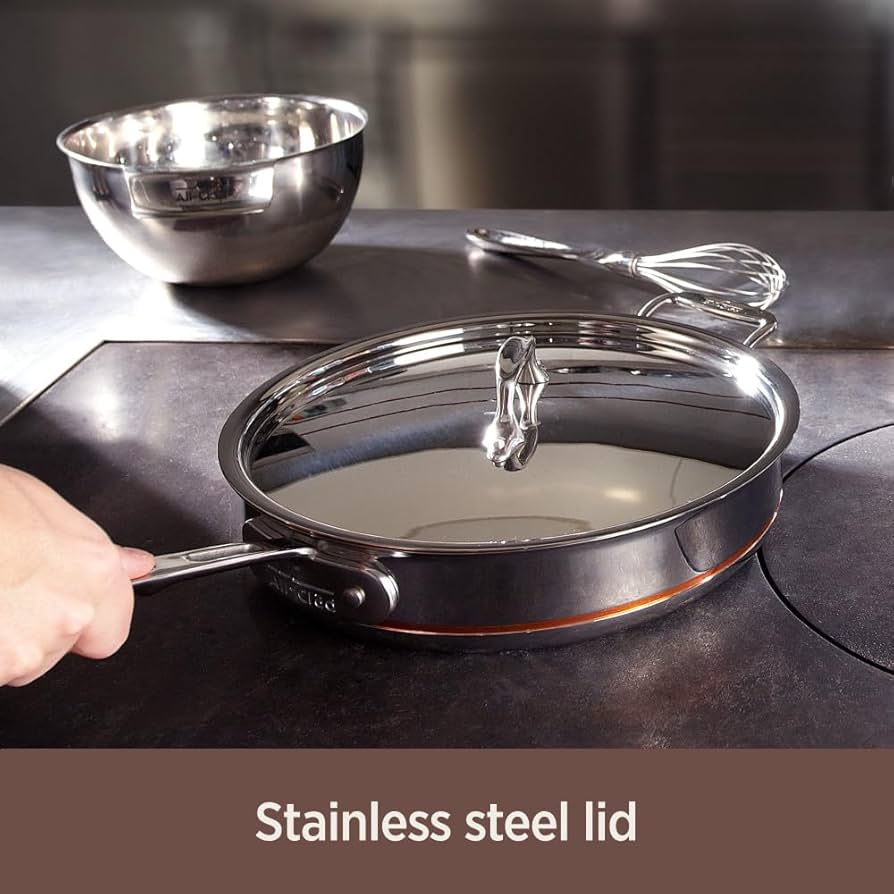 Amazon.com: All-Clad Copper Core 5-Ply Stainless Steel Fry Pan 10